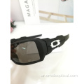 نظارات شمسية للجنسين باطار اسود UV400